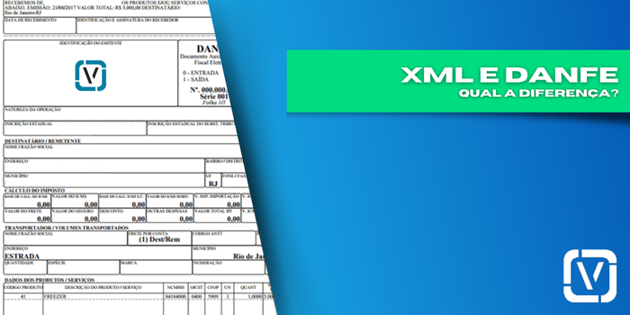 Qual a Diferença entre XML e DANFE?